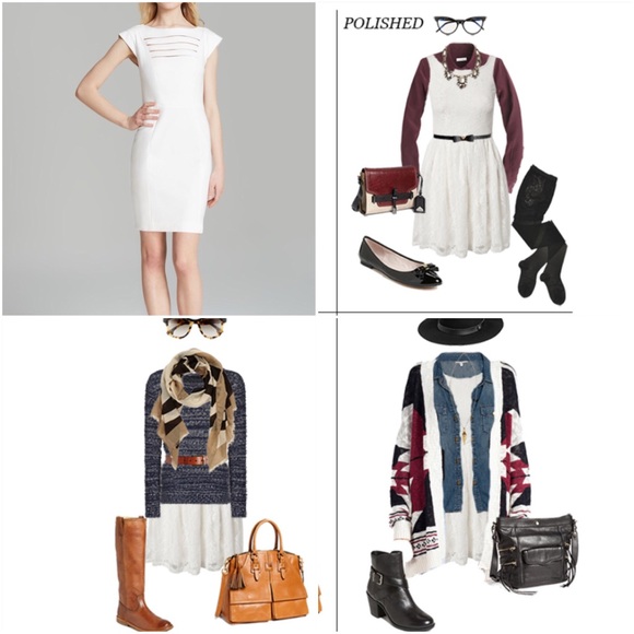 French Connection Estelle Cap-Sleeve Crepe Dress - Picture 2 of 8